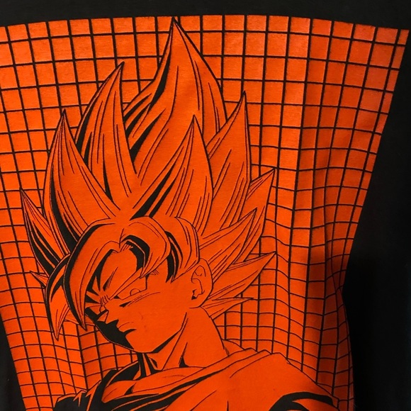 Dragon Ball Z Goku Men’s Black Tee Shirt Size Small 2019 Toei Animation Anime - Picture 4 of 12